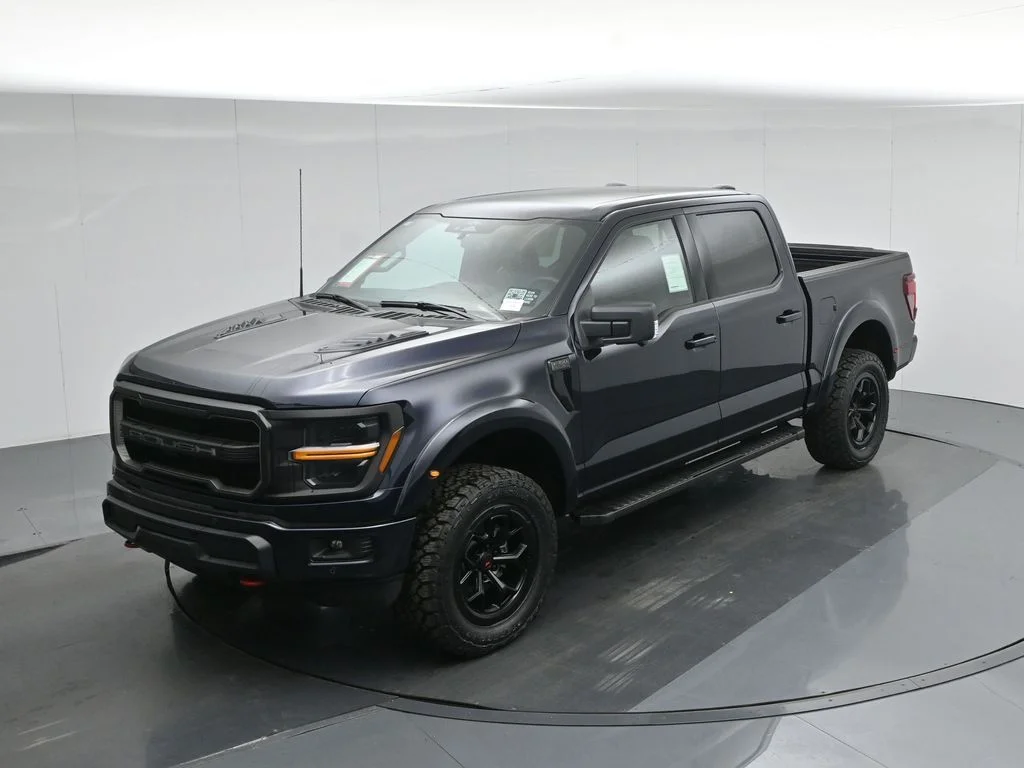 New 2025 Antimatter Blue Metallic Ford XLT image 40