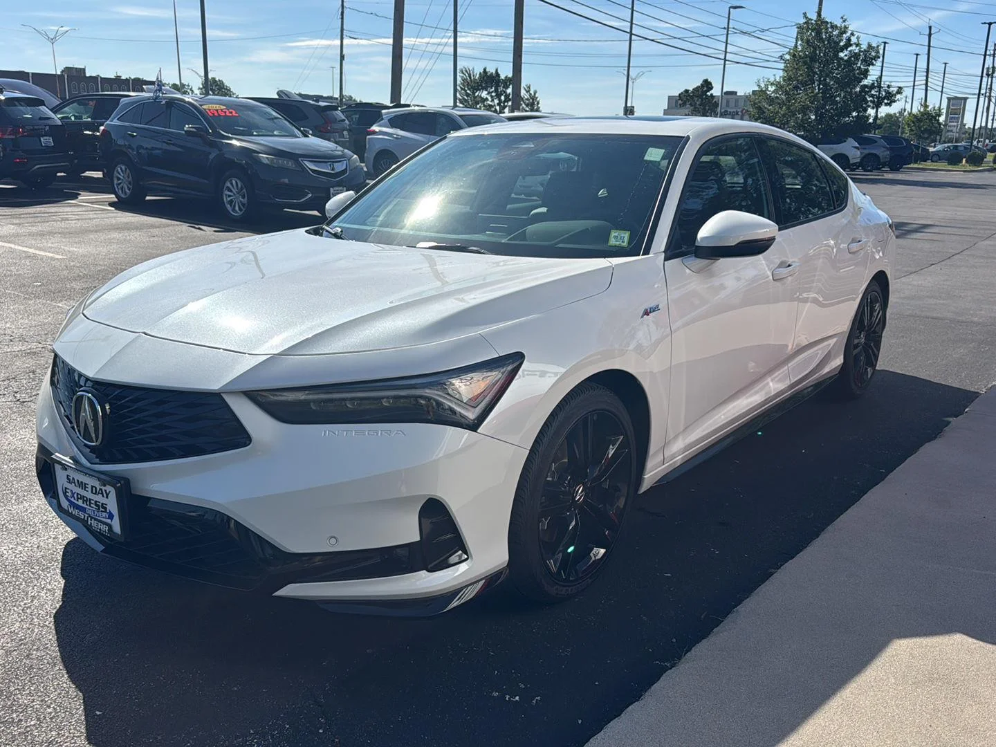 New 2026 Platinum White Pearl Acura w/Tech w/A-SPEC image 4