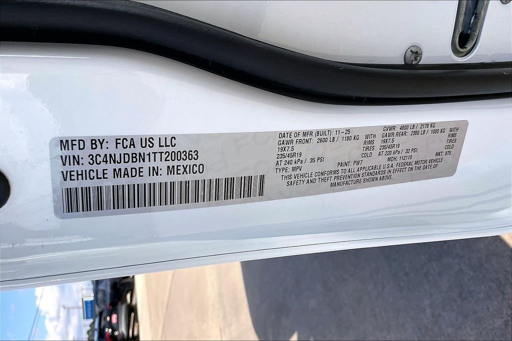 New 2026 Jeep Compass Latitude 4D Sport Utility