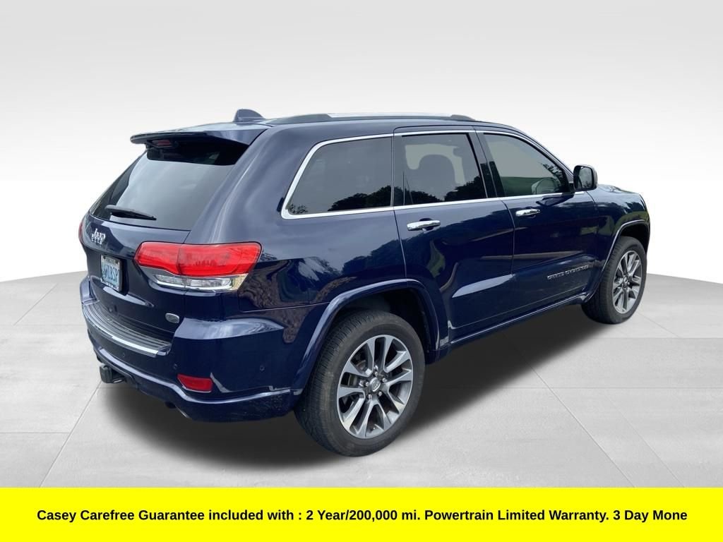 Used 2018 Blue Jeep Overland image 2