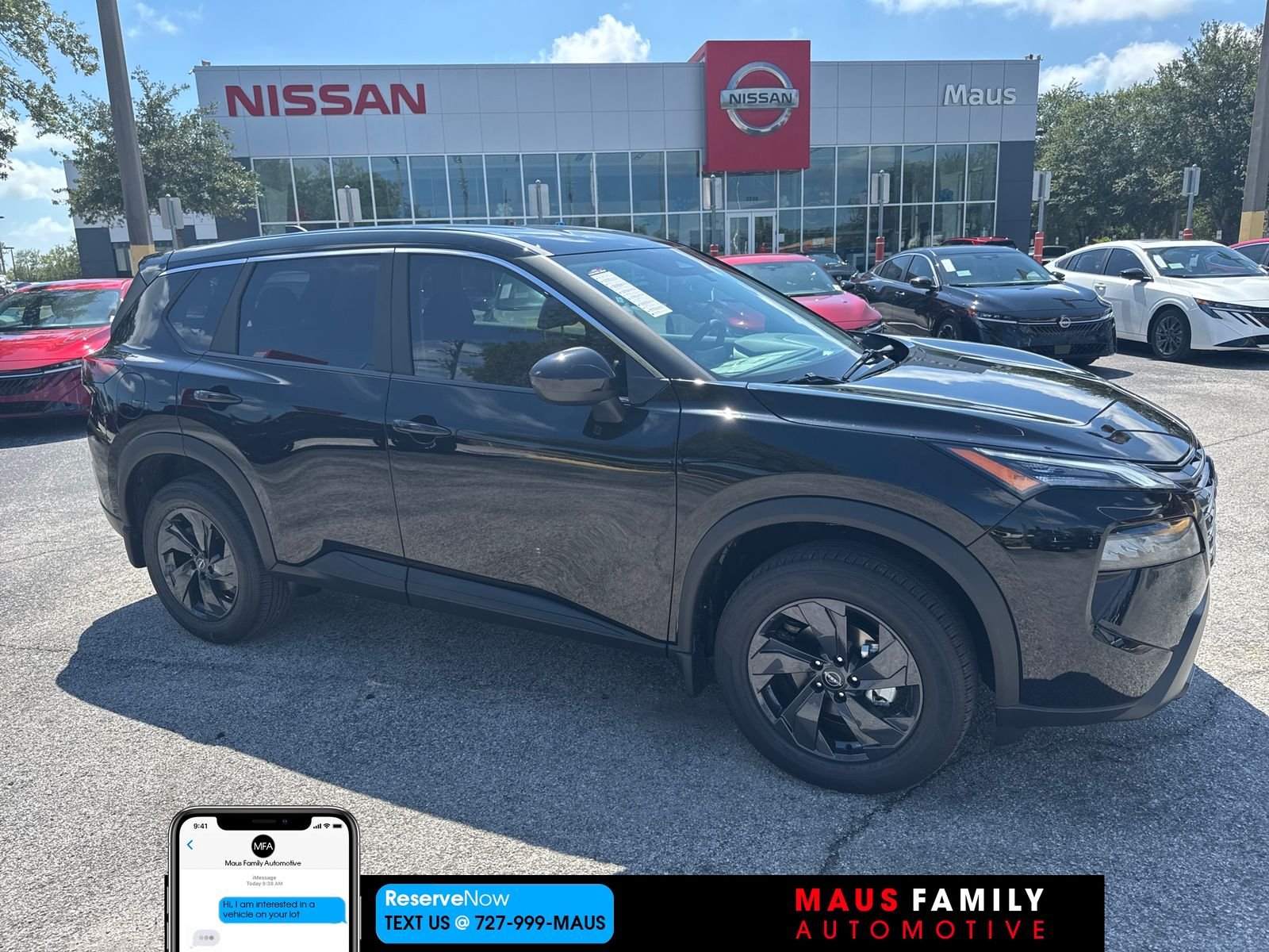 New 2026 Black Nissan SV image 1