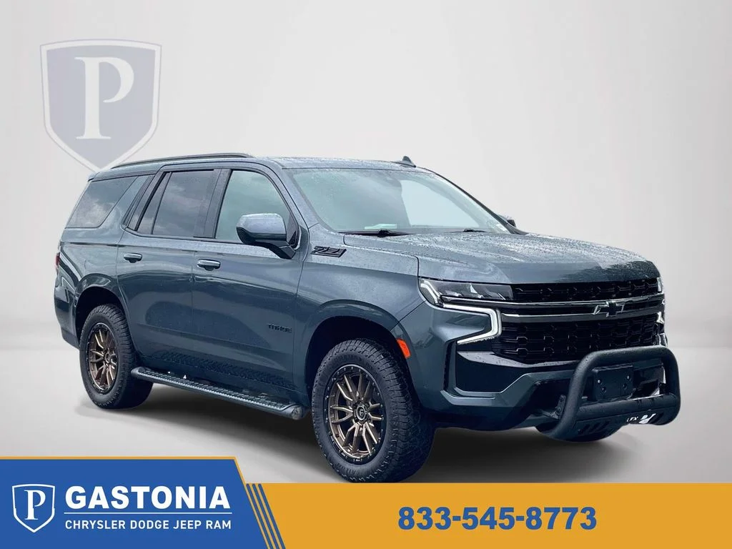 Certified Used 2021 Gray Chevrolet Z71 image 1
