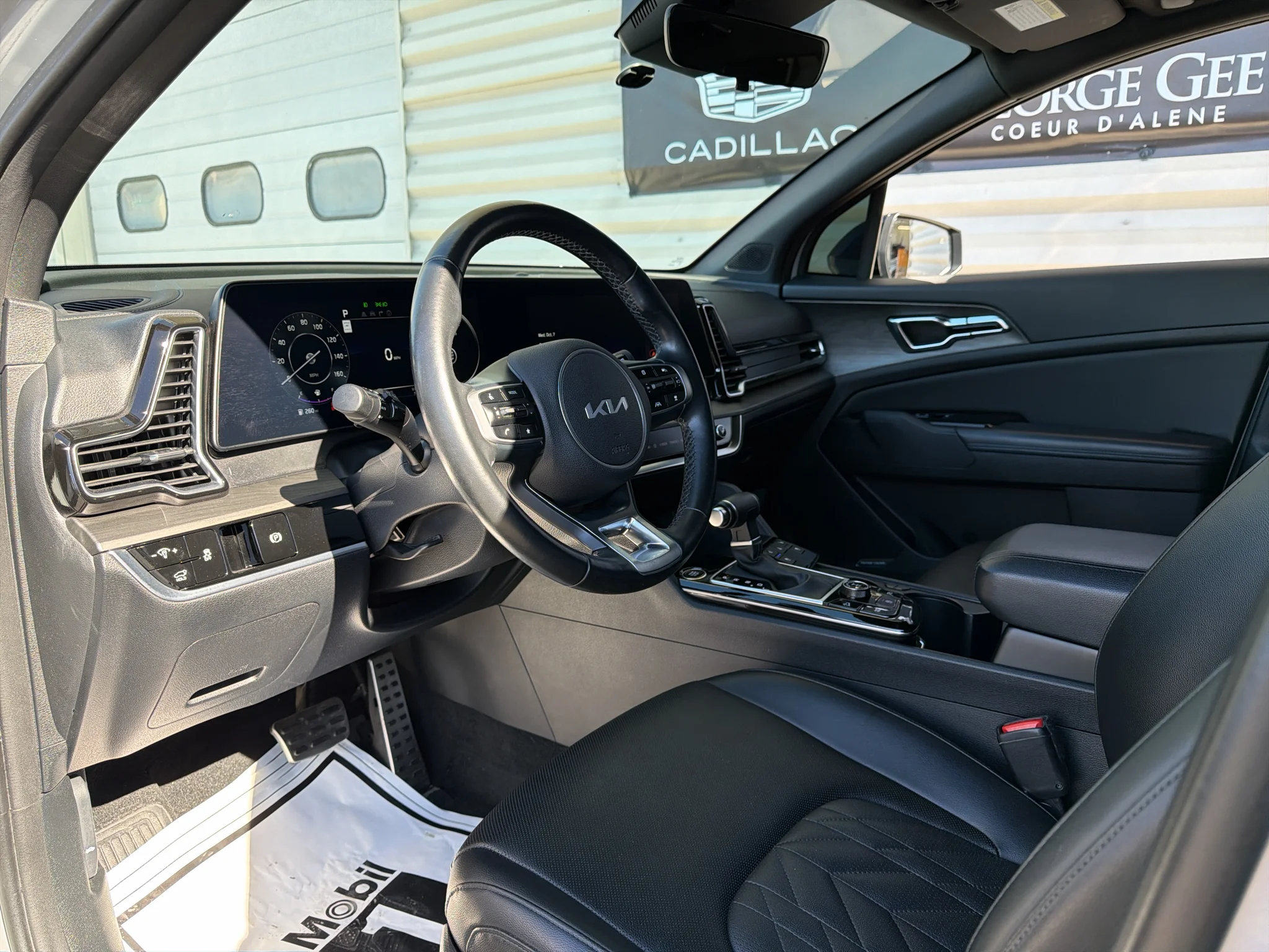 Used 2023 Wolf Gray/Ebony Black Roof Kia X-Pro Prestige image 10