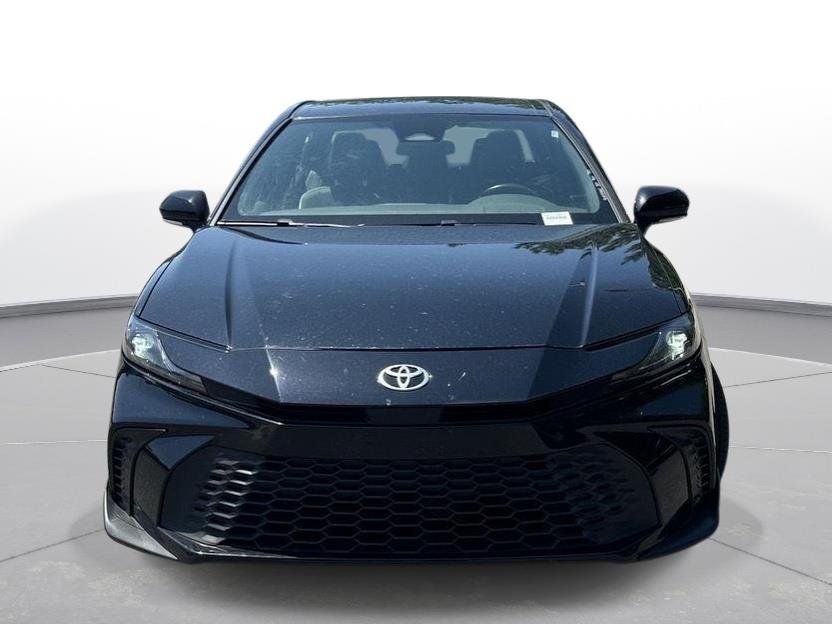 Used 2025 Midnight Black Metallic Toyota SE image 3