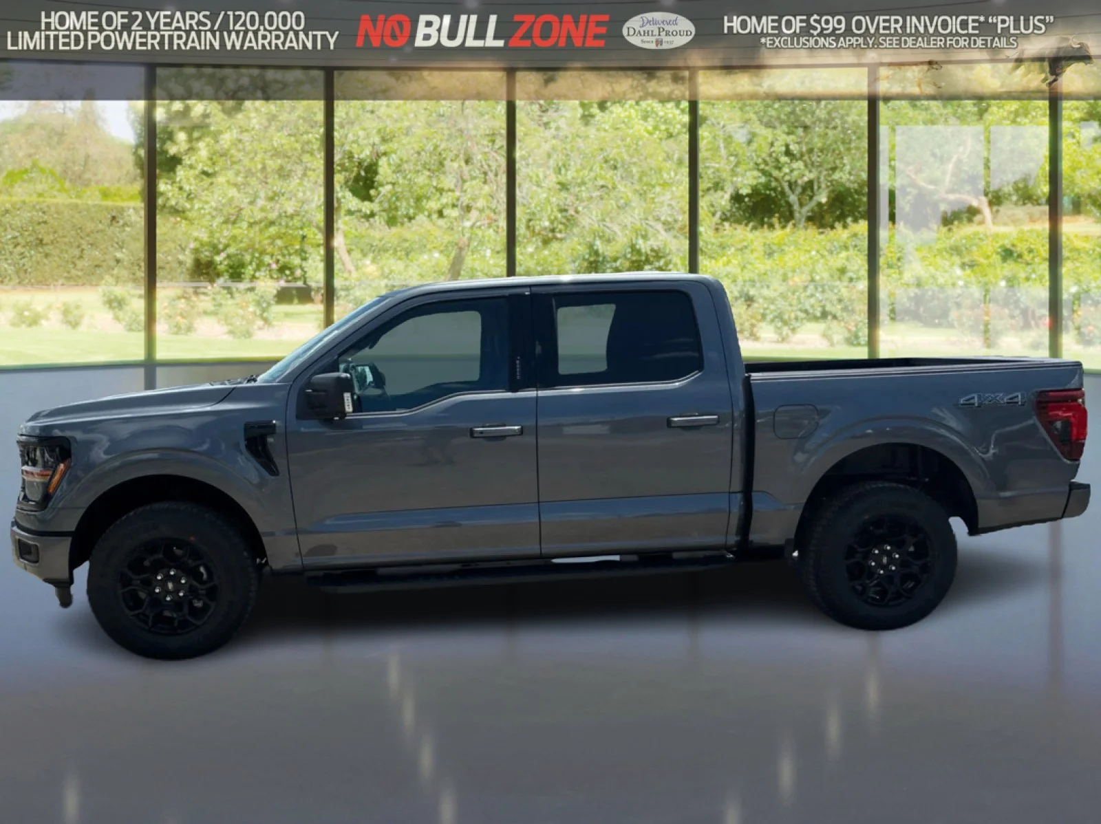 New 2026 Carbonized Gray Metallic Ford XLT image 2
