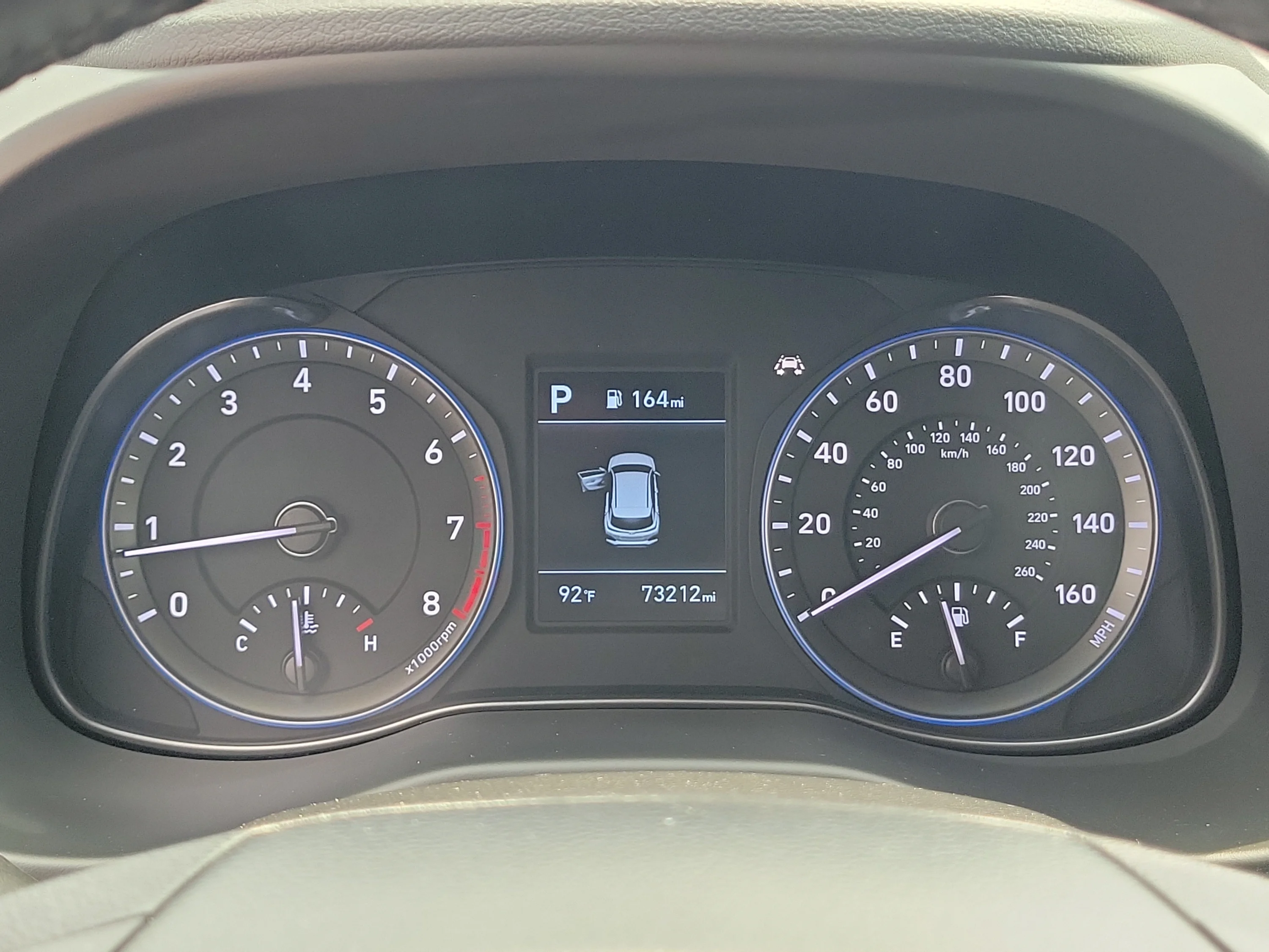 Used 2020 Surf Blue Hyundai SEL image 22