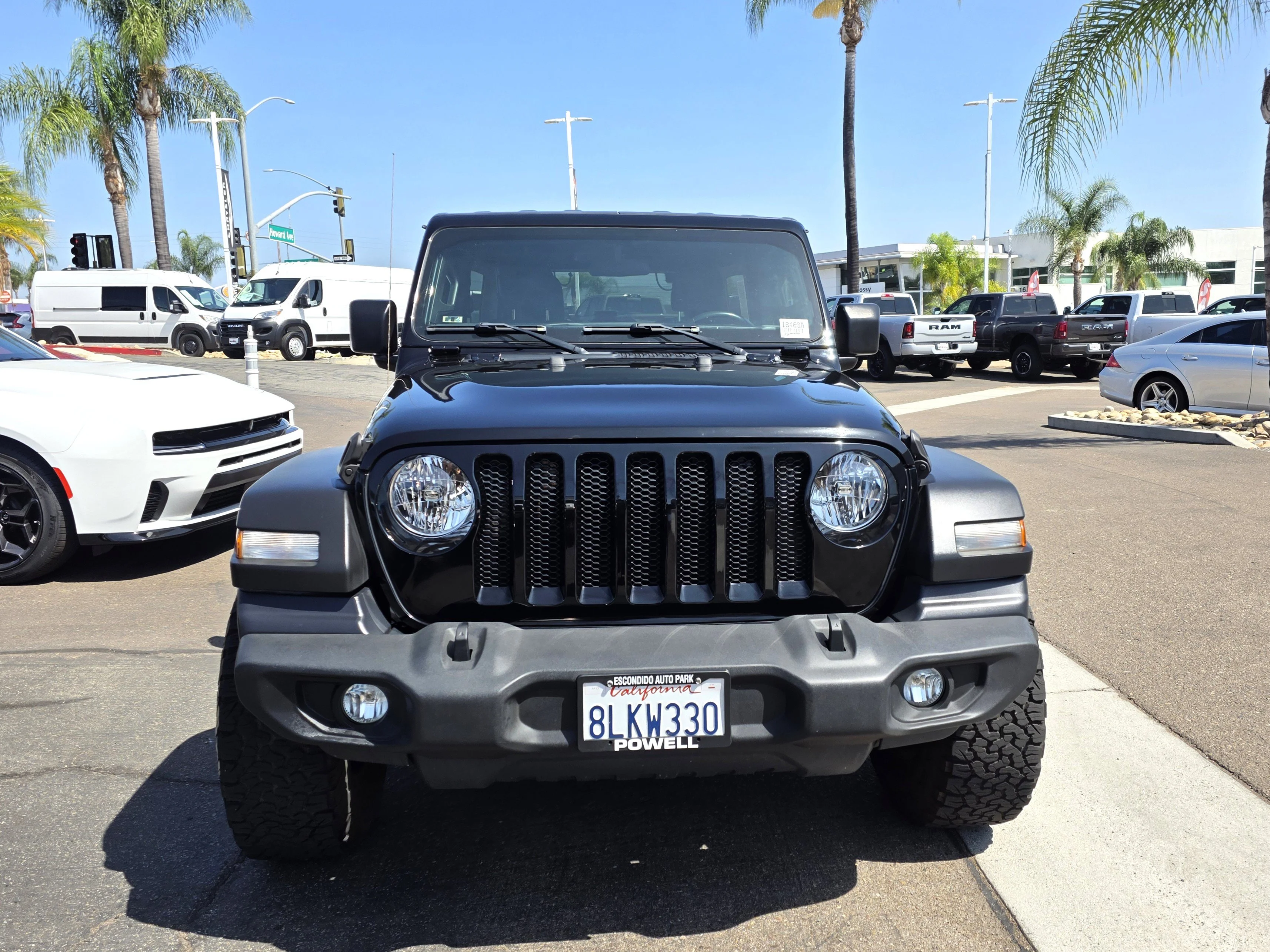 Used 2019 Black Clearcoat Jeep Unlimited Sport S image 7