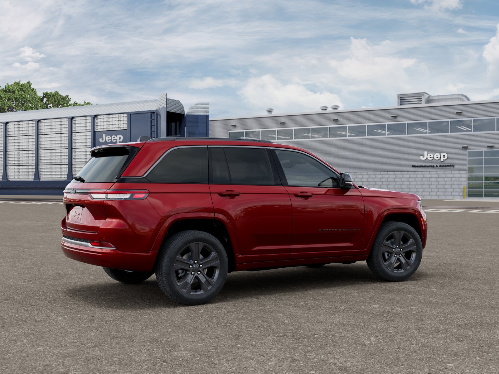 New 2027 Red Hot Pearlcoat Jeep Limited image 2