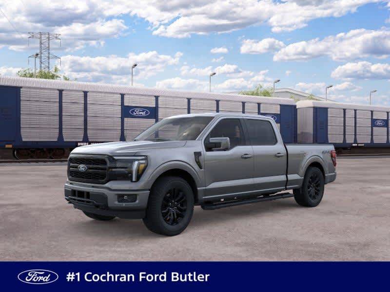 New 2026 Carbonized Gray Metallic Ford LARIAT image 1