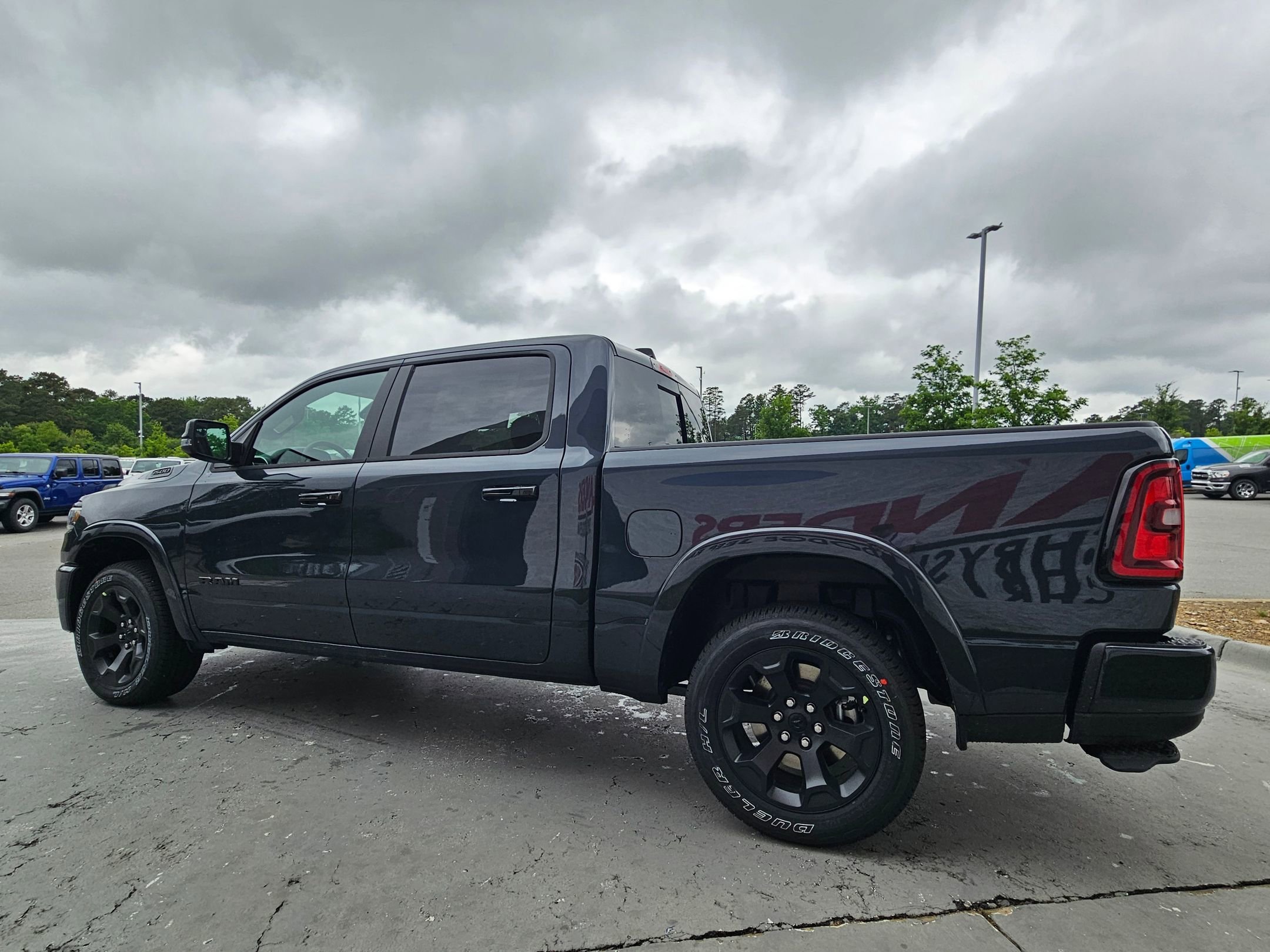 New 2026 Forged Blue Metallic Exterior Paint RAM Big Horn image 5