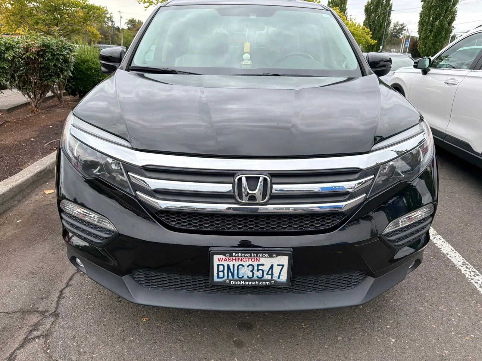 Used 2018 Crystal Black Pearl Honda EX-L image 2