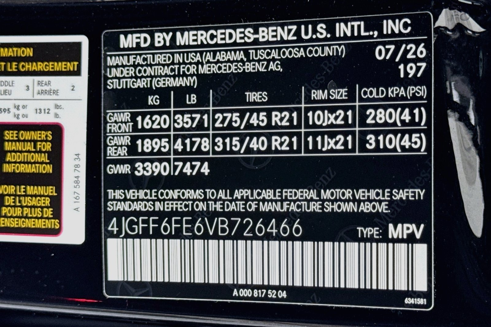 New 2027 Obsidian Black Metallic Mercedes-Benz GLS 450 image 30