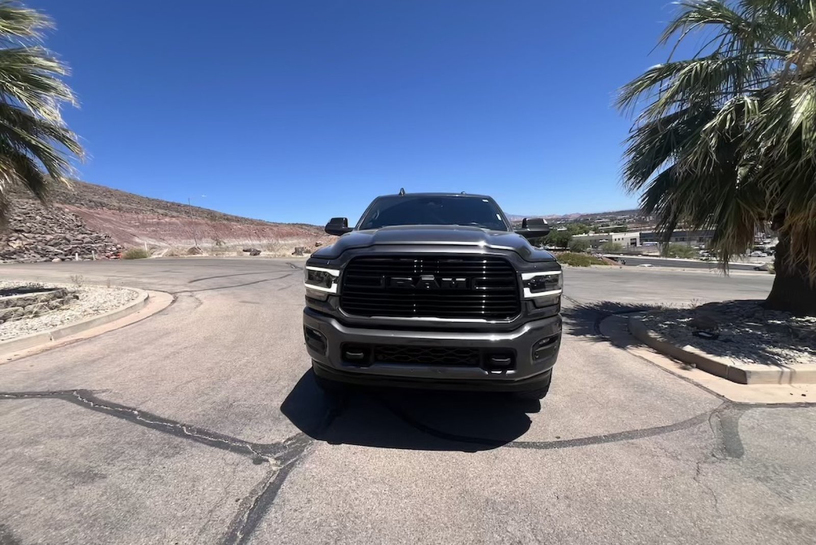 Used 2022 Granite Crystal Metallic Clearcoat Ram TRX image 9