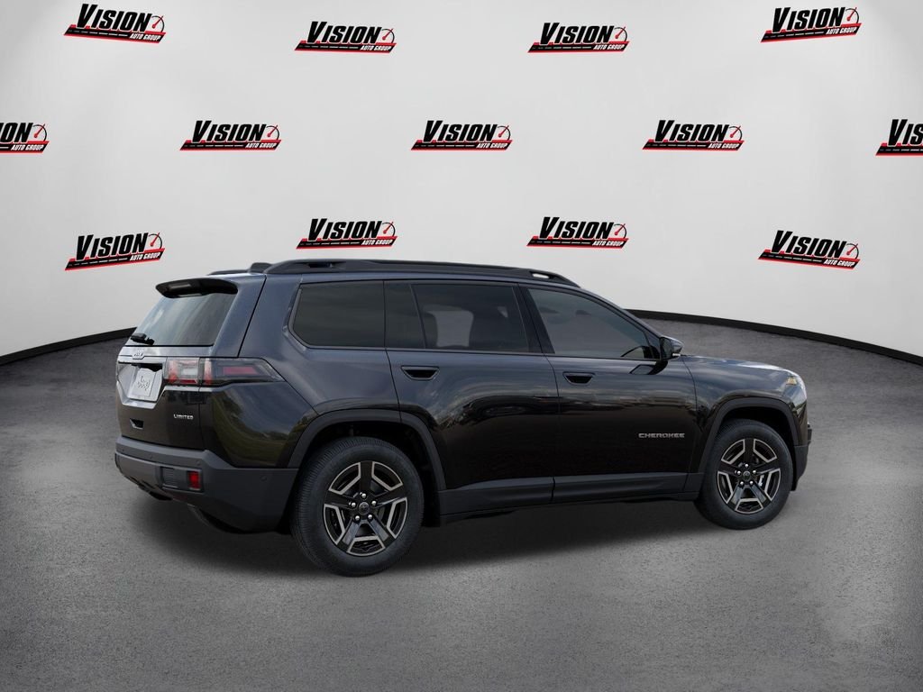 New 2026 Diamond Black Crystal Pearl-Coat Exterior Paint Jeep Limited image 4