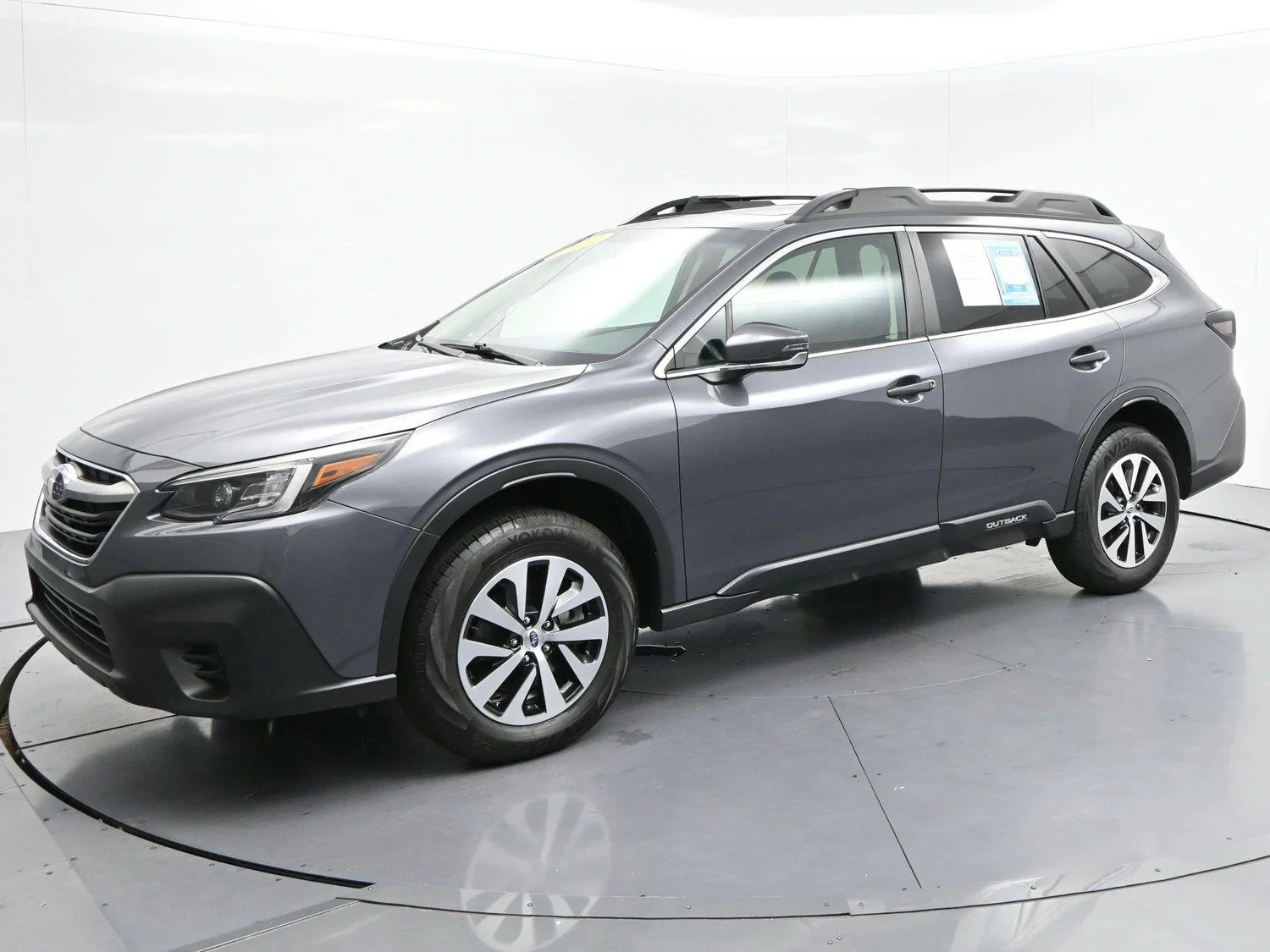 Used 2022 Magnetite Gray Metallic Subaru Premium image 3