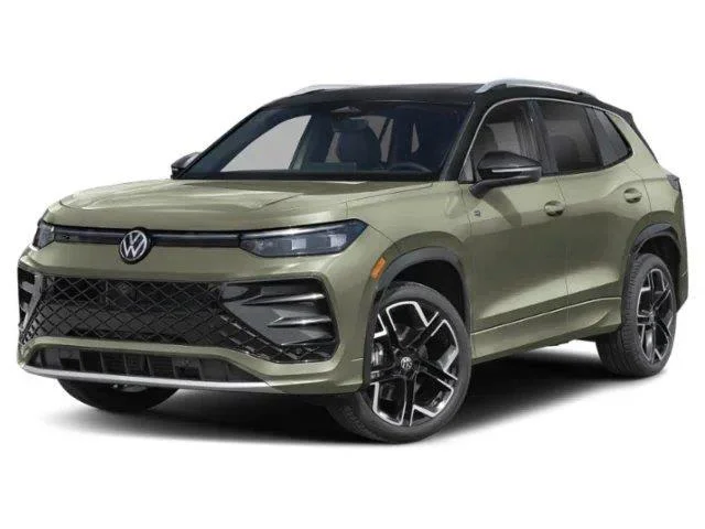 New 2026 AVOCADO GREEN  W/BLACK ROOF Volkswagen SEL R-Line Turbo image 1