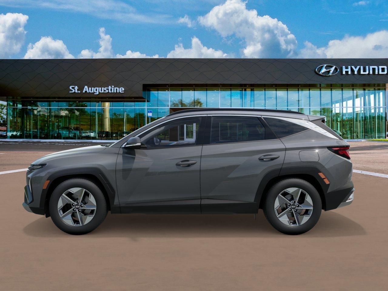 New 2026 Hampton Gray Hyundai SEL FWD image 3