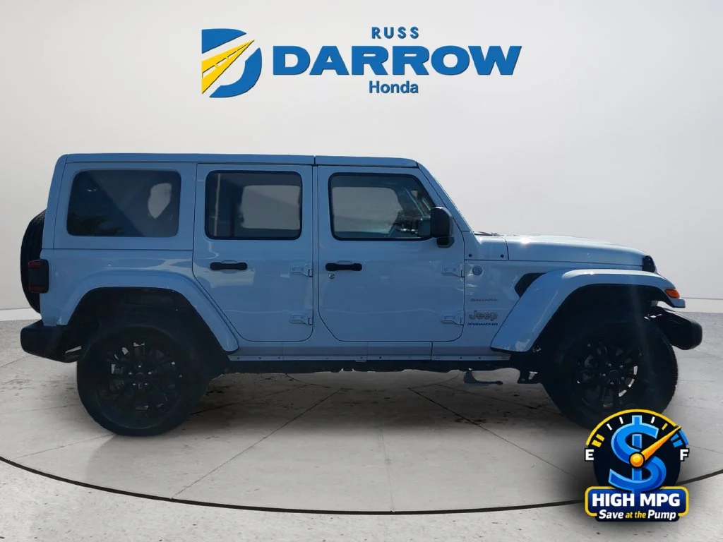 Used 2024 White Jeep Sahara 4xe image 6