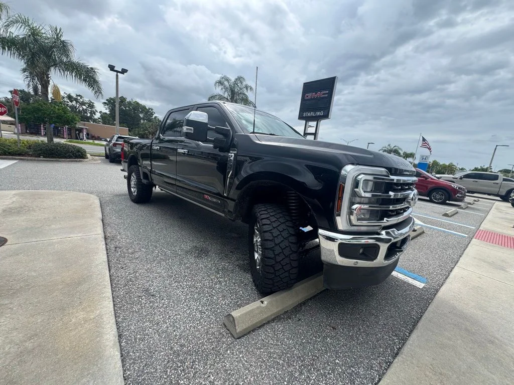 Used 2025 Black Ford King Ranch image 3