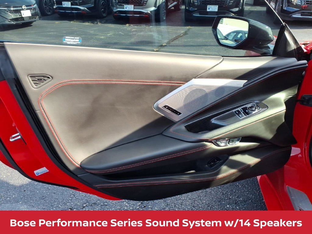 Used 2020 Torch Red Chevrolet Stingray 3lt w/z51, front end lift, carbon fiber roof & more! image 23