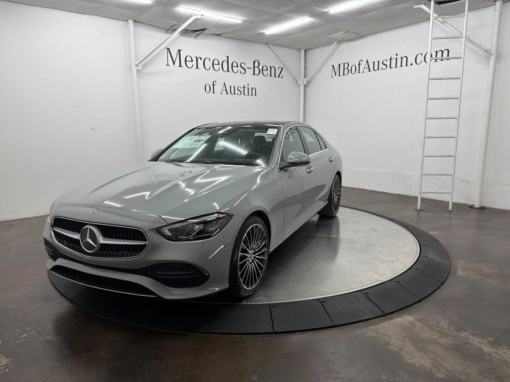 New 2026 White Mercedes-Benz C 300 image 3