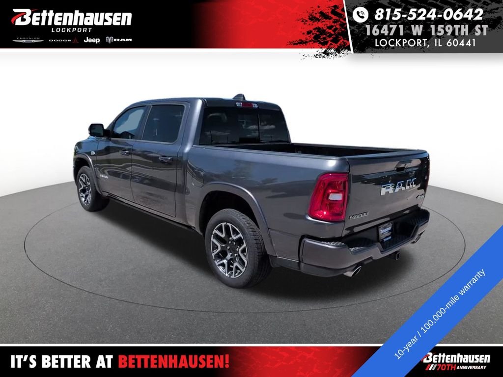 New 2026 Granite Crystal Metallic Clear-Coat Exterior Paint RAM LARAMIE image 10