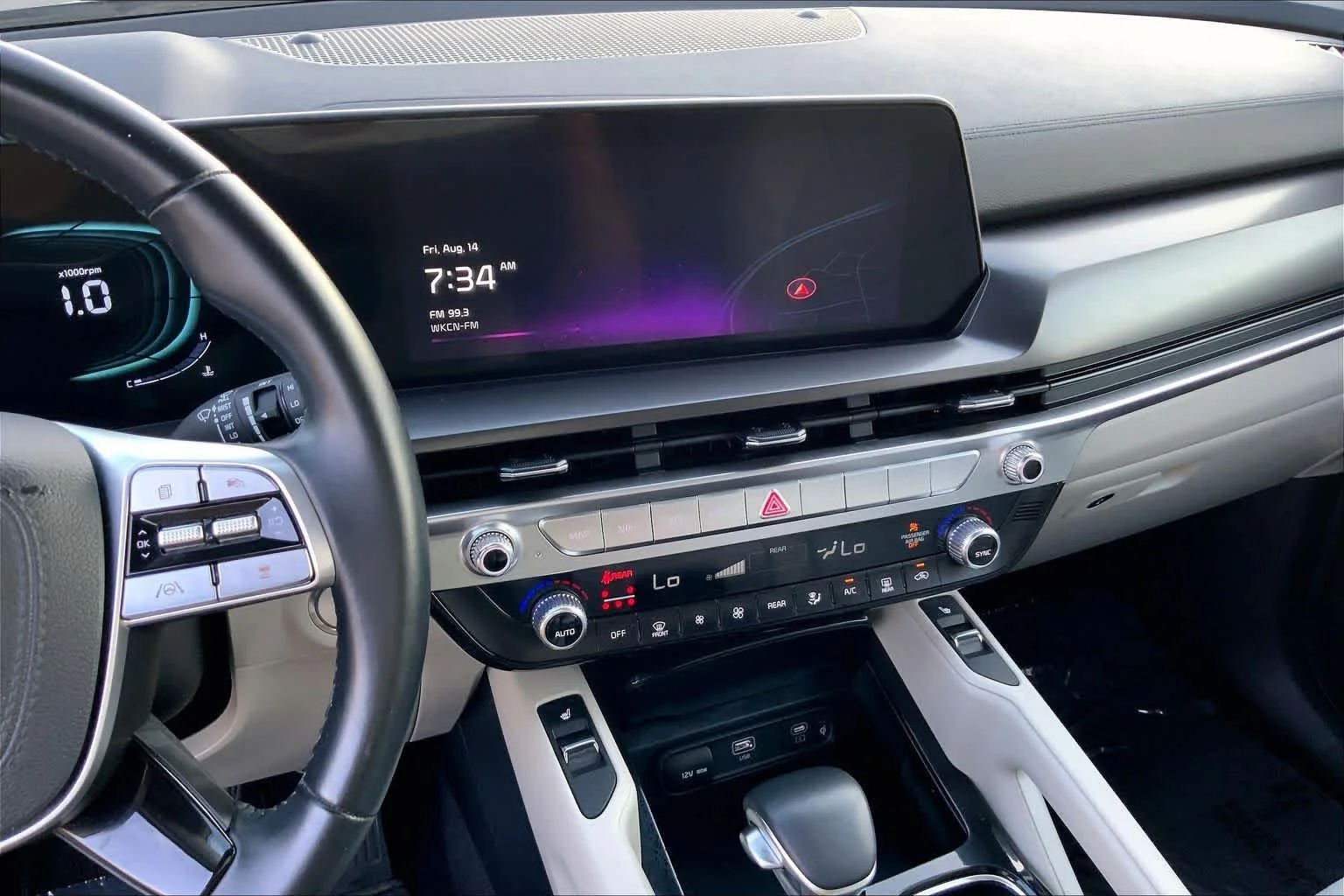 Used 2025 Ebony Black Kia S image 6