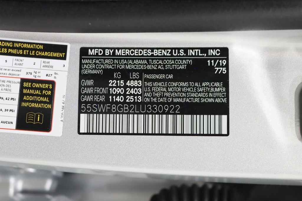 2020 Mercedes-Benz C-Class Sedan AMG C63 - Photo 41