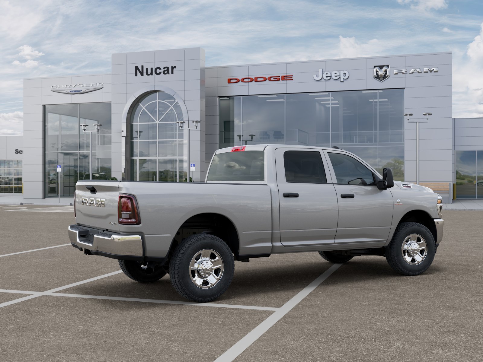 New 2026 Silver-Zynith Exterior Paint RAM Tradesman image 23
