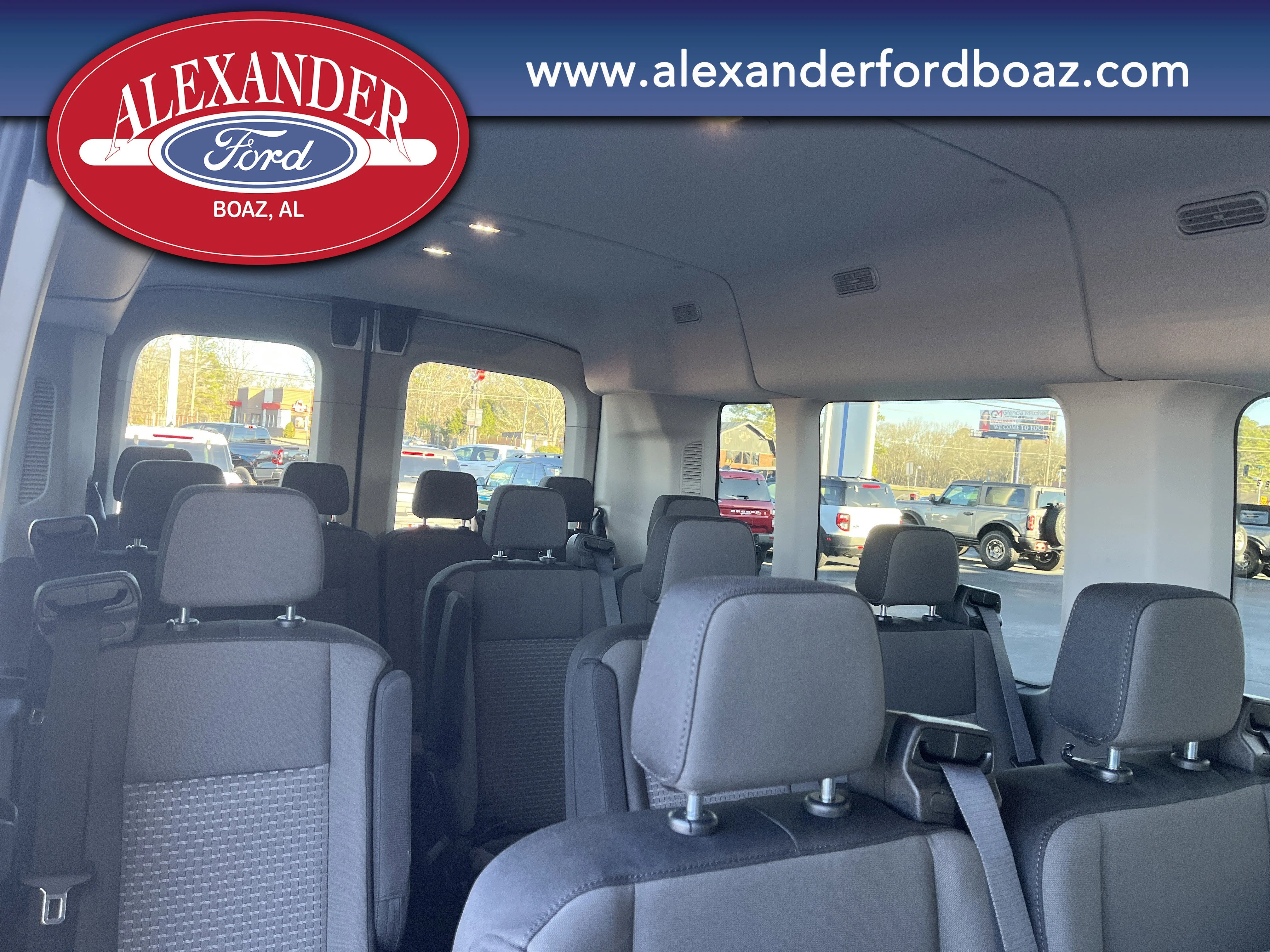 New 2026 Oxford White Ford Passenger Van XLT image 16