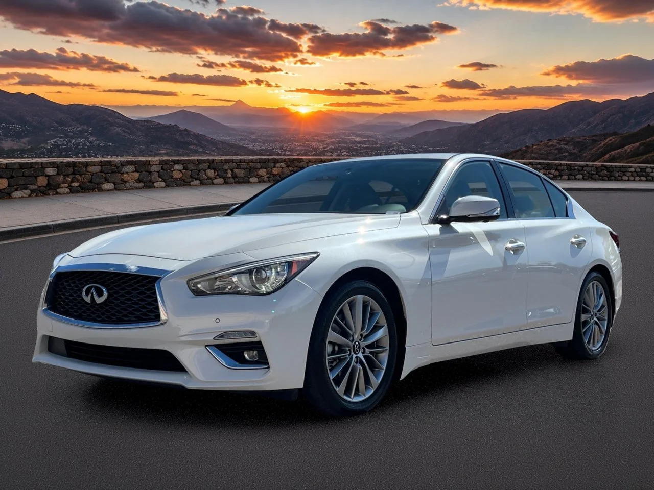 Certified Used 2023 Majestic White INFINITI Luxe image 2