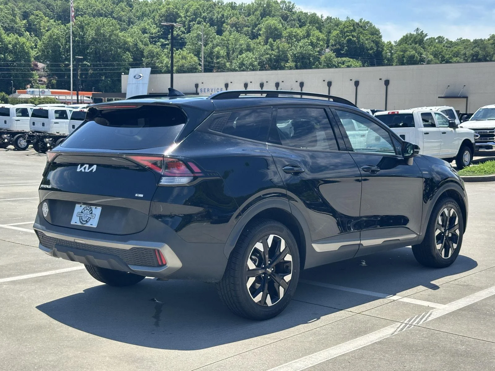 Used 2023 Ebony Black Kia X-Line image 6