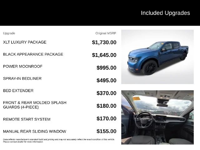 Used 2023 Blue Ford XLT image 5