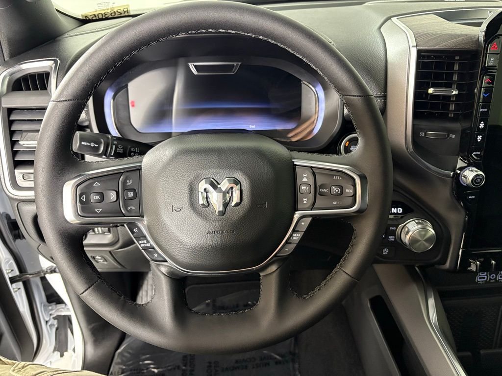 New 2026 Bright White Clear-Coat Exterior Paint RAM Laramie image 22