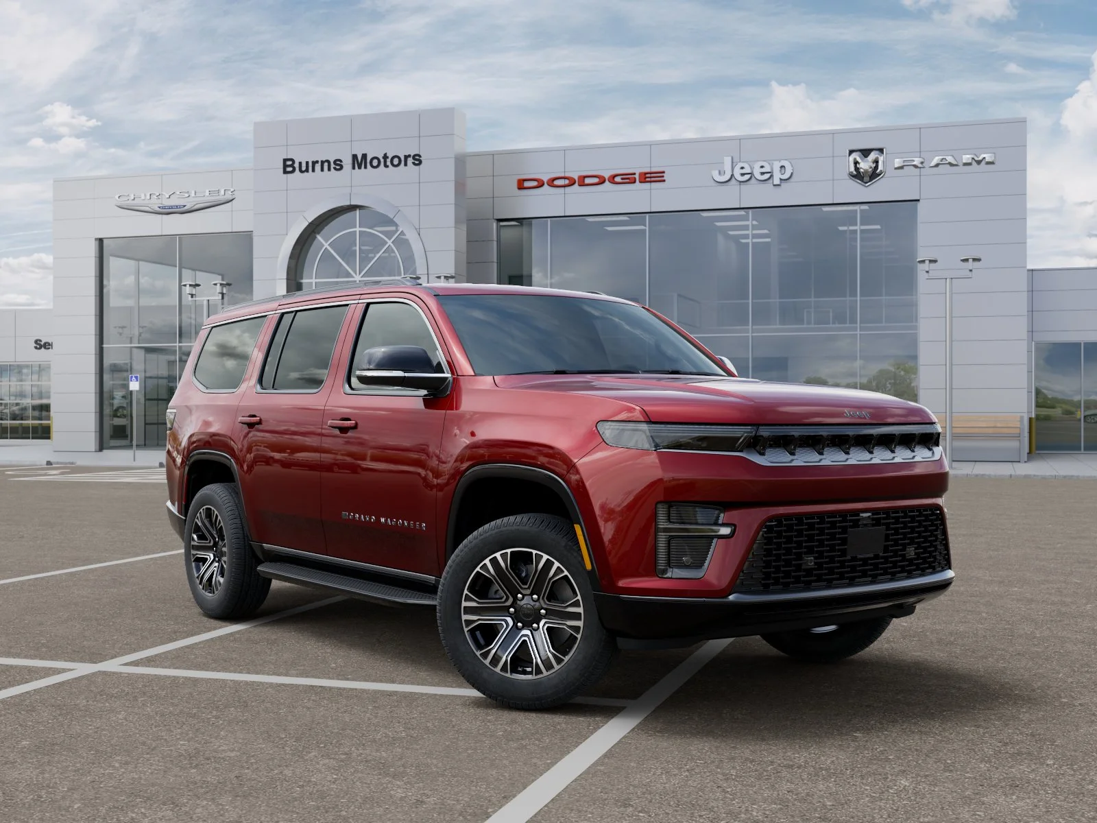 New 2026 Velvet Red Pearl-Coat Exterior Paint Jeep 4x2 image 31