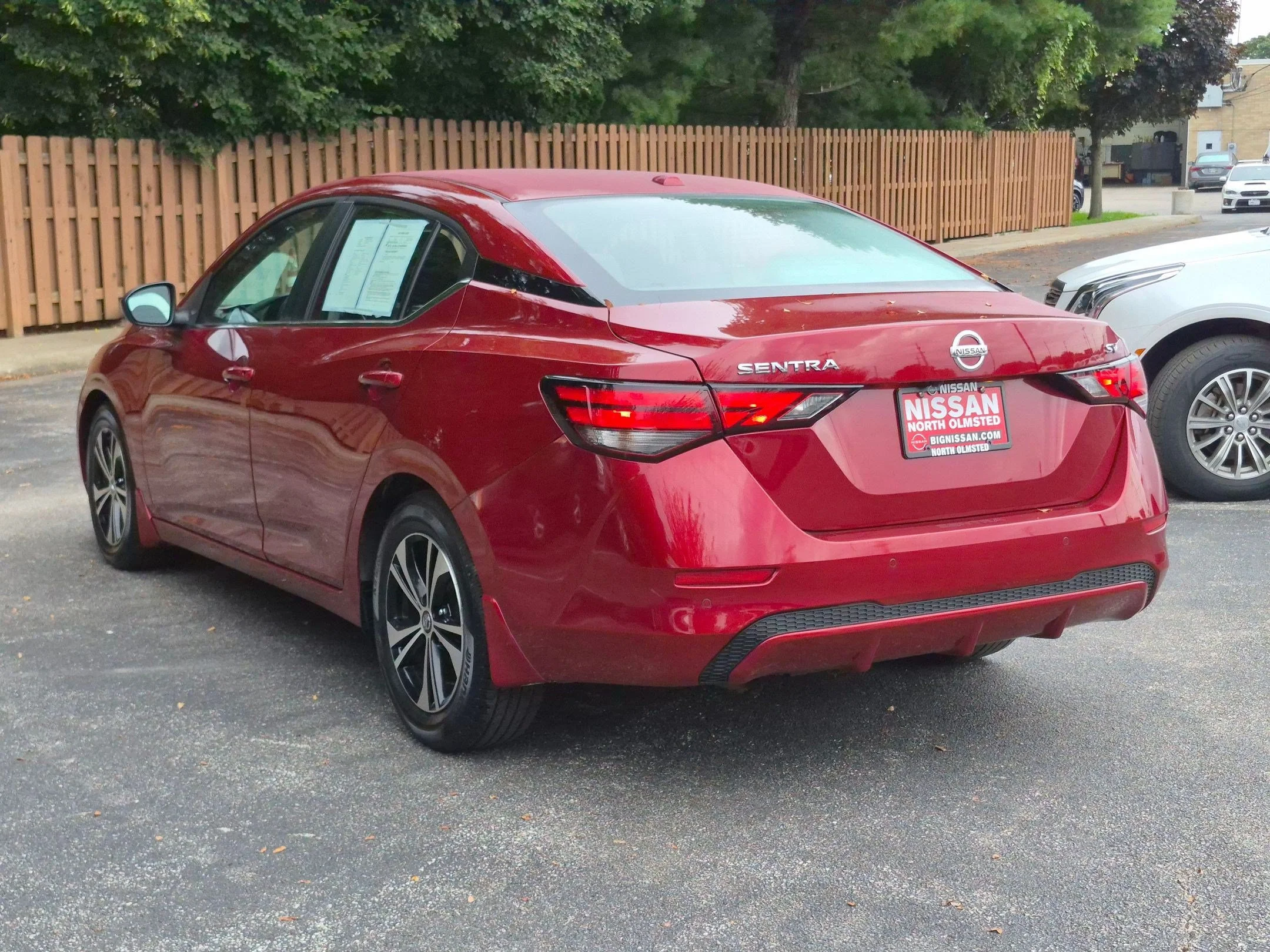 Certified Used 2023 Scarlet Nissan SV image 6