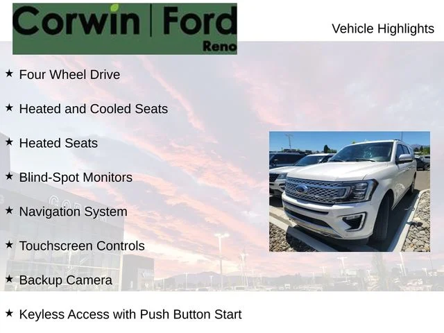 Used 2018 White Ford Platinum image 7
