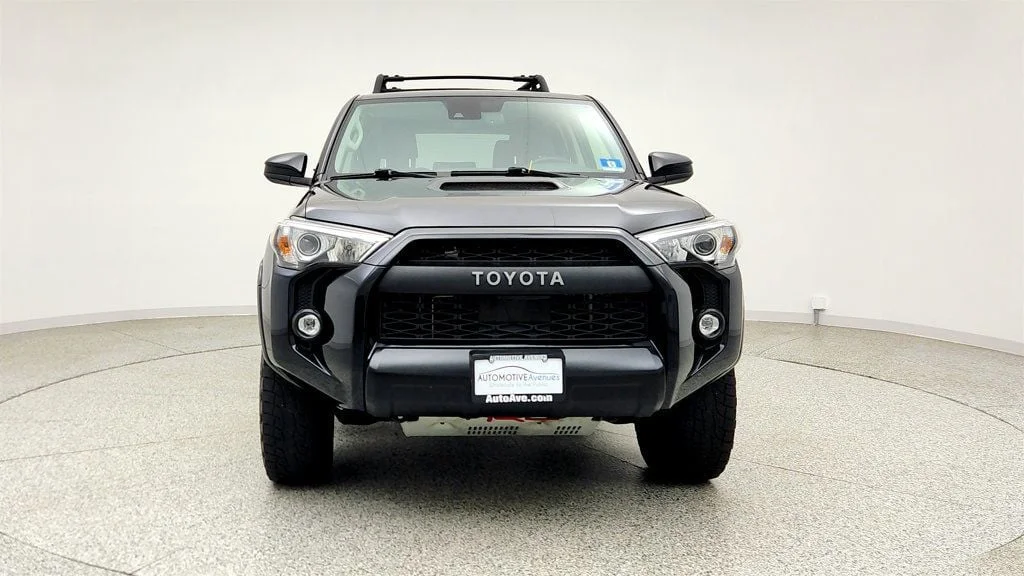 Used 2020 Midnight Black Metallic Toyota TRD Pro 4WD w/ Running Boards image 2