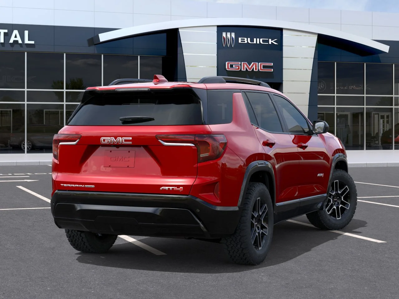 New 2027 Volcanic Red Tintcoat GMC AWD AT4 image 5
