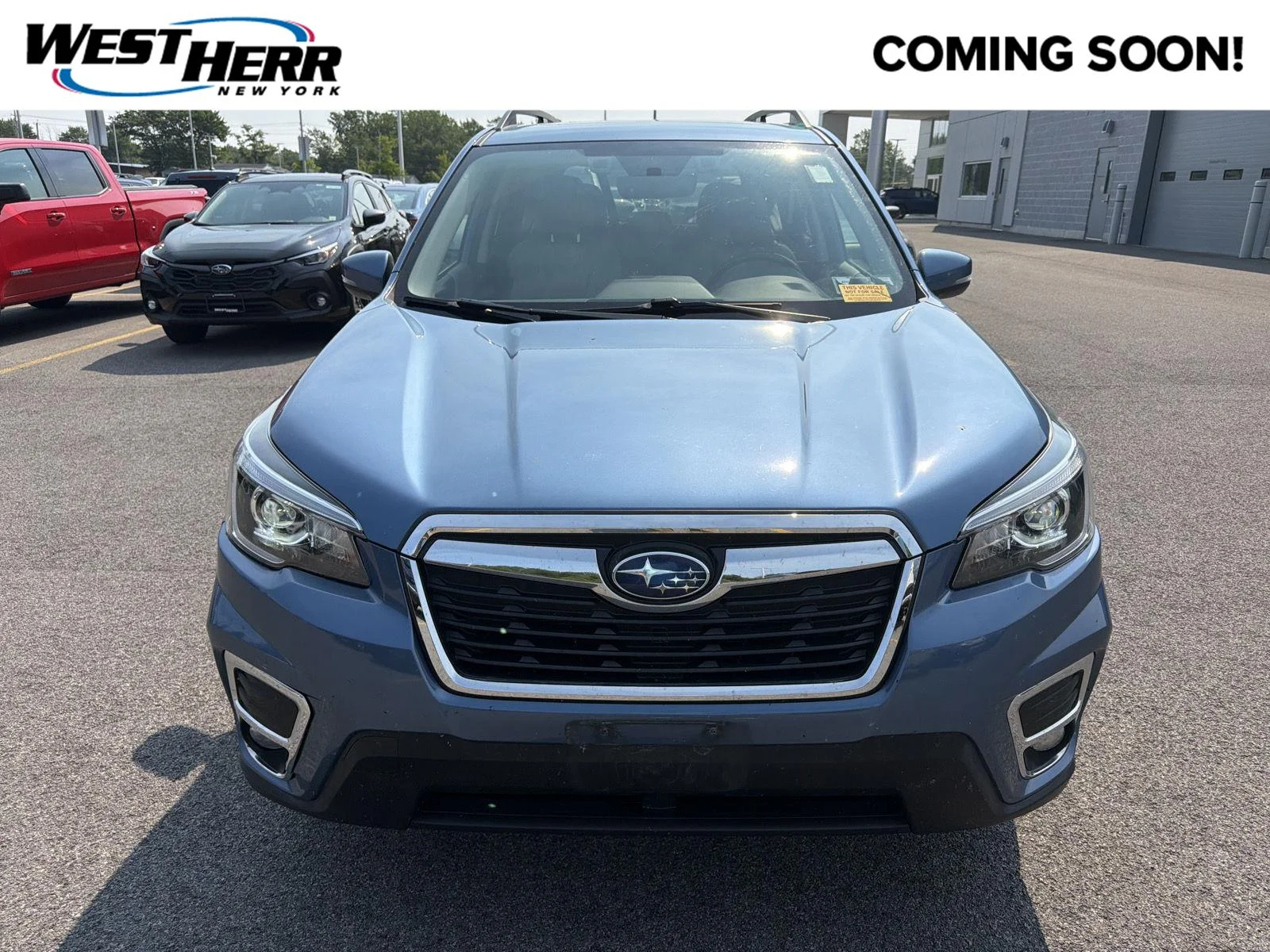 Used 2020 Horizon Blue Pearl Subaru Limited image 1