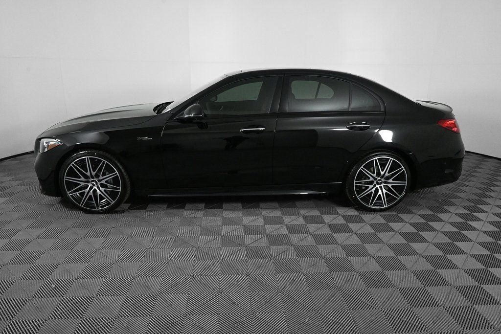 New 2026 Black Mercedes-Benz AMG® C 43 4MATIC® Sedan image 3