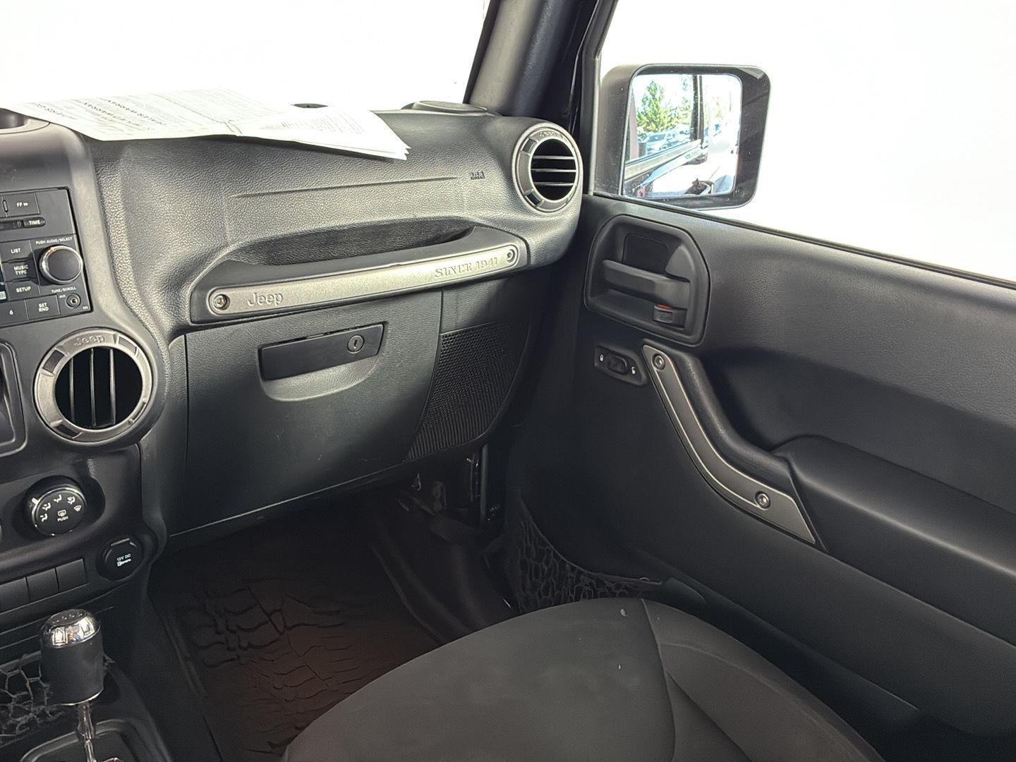 Used 2015 Black Clearcoat Jeep Willys Wheeler image 18