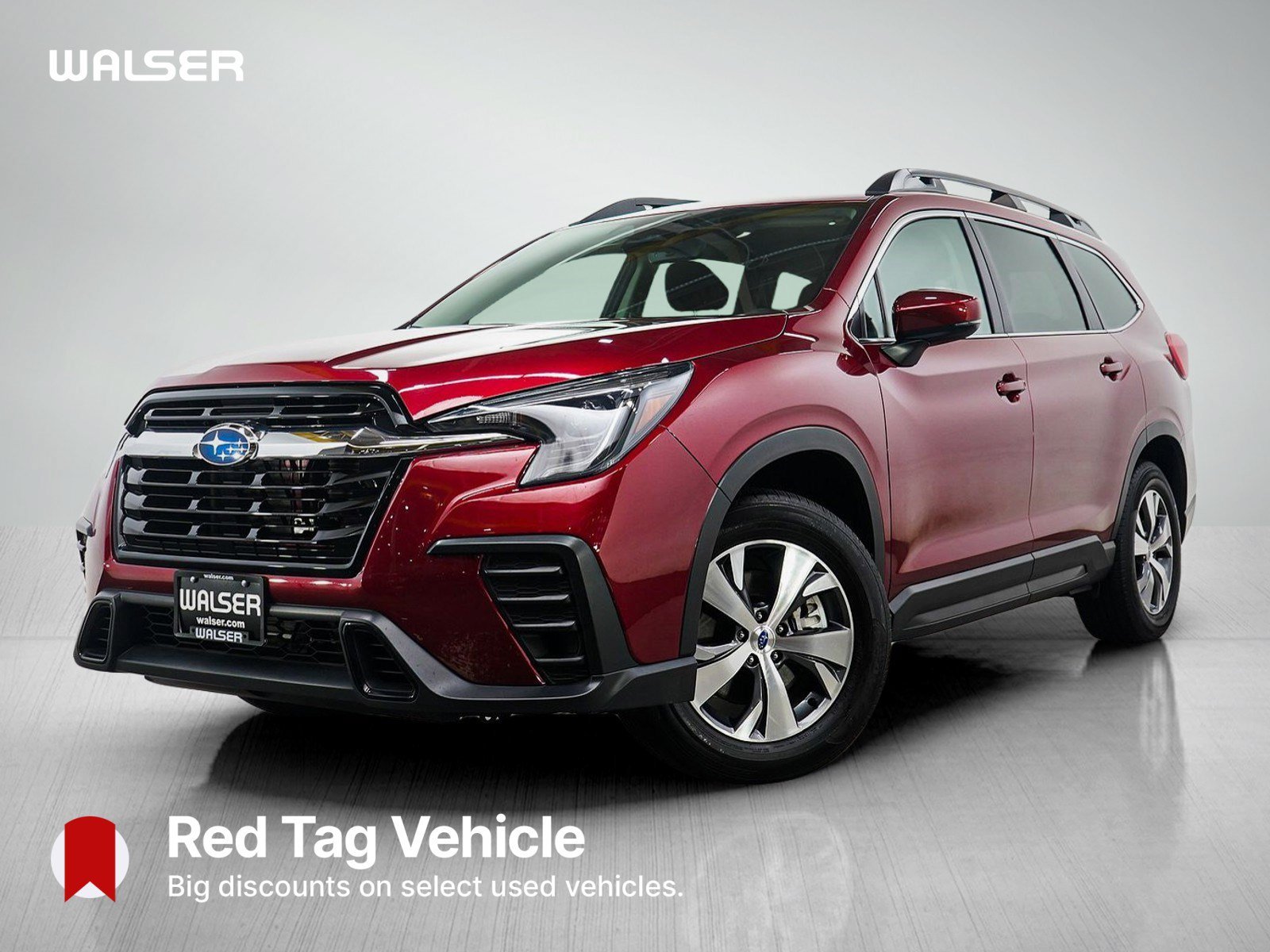 Used 2025 Crimson Red Pearl Subaru Premium image 1