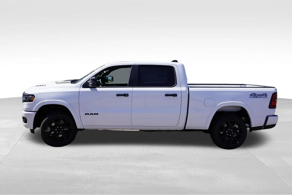 New 2026 Bright White Clear-Coat Exterior Paint RAM Laramie image 6