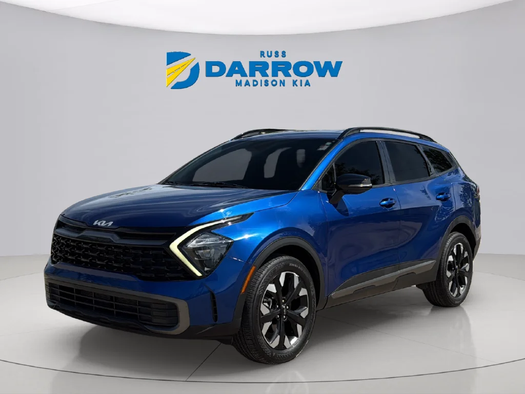 Used 2023 Sapphire Blue Kia X-Line image 1