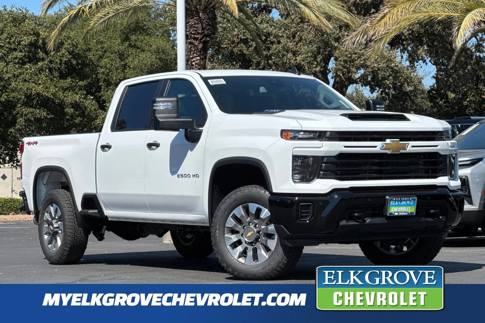 2026 Chevrolet Silverado 2500 HD Custom Crew Cab for sale - Stock #260674 - White - New at My True Fleet