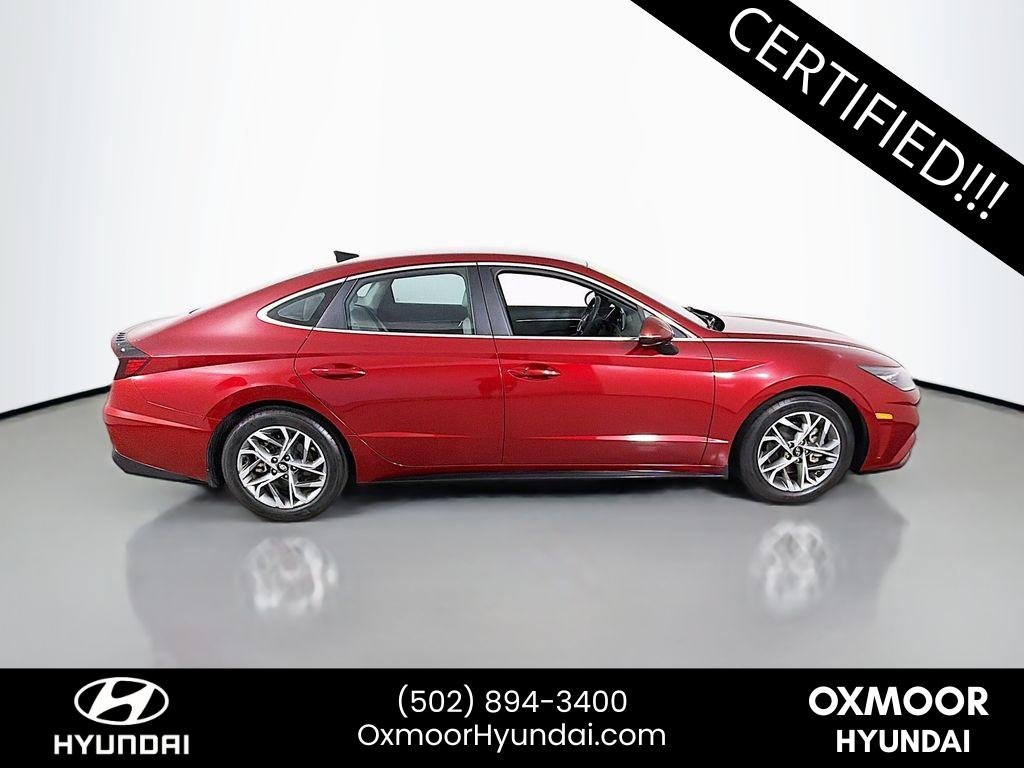 Used 2023 Ultimate Red Hyundai SEL image 8