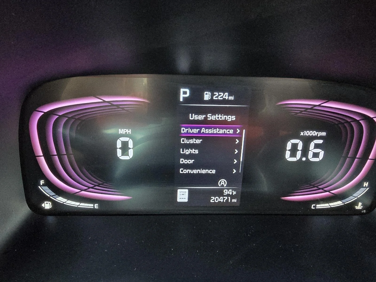 Used 2024 Black Kia LX image 13