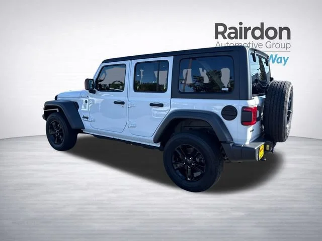 Used 2020 Bright White Clearcoat Jeep Unlimited Sport Altitude image 5