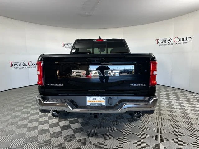 New 2026 Diamond Black Crystal Pearl-Coat Exterior Paint RAM Laramie image 8